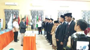 Pasca Putusan MK, KPU Parepare Lantik Delapan PPK Tambahan
