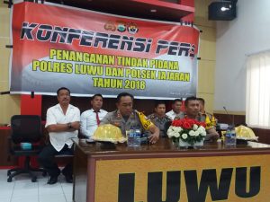 3.014 Pelanggaran Lalu Lintas Terjadi Selama 2018 di Luwu