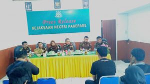 Kejari Parepare Press Realese Capaian Kinerja Tahun 2018