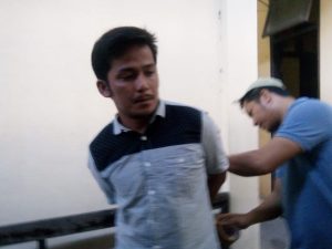 Korban Jambret Serahkan Pelaku Ke Polisi