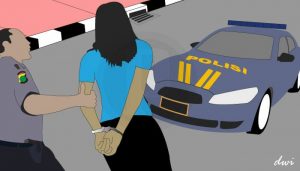 Diduga Pesta Sabu, 3 Wanita dan Teman Prianya Dicokok Polisi di Dalam Kamar