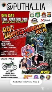 One Day Adventure Akan Meriahkan HUT Pasangkayu Ke 16 Tahun