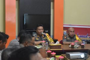 Kumpulkan PJU, Kapolres Sidrap Paparkan Commander Wish Kapolda