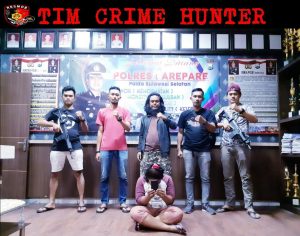 Diduga Curi Hp, Ibu rumahtangga Di amankan Tim Hunter Resmob Polres