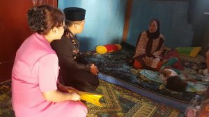 Alhamdulillah, Jihan, Anak Penderita Tumor Aplastik Dapat Bantuan Polres Sidrap