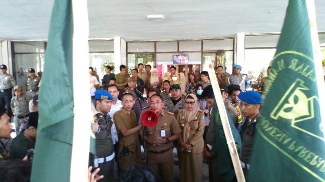 Kasus Korupsi di Parepare ‘Digantung’ HIPMI Sambangi Kantor Walikota dan Kejari