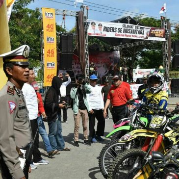 Ratusan Polisi Amankan Event Trail Adventure Part 5