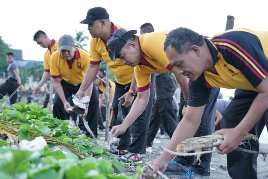 Peringati HPSN 2019, Kapolres Parepare  Turunkan Seluruh Personil dan Bhayangkari Parepare