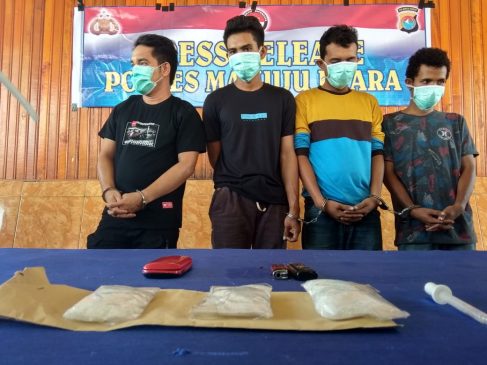 Polres Pasangkayu, Gagalkan Peredaran Narkoba