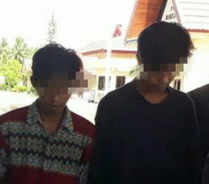 Polsek Bambalamotu, Tangkap 2 Pelaku Shabu