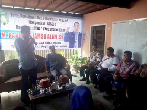 Terima Keluhan Akses Jalan dan Bantuan, Reses Rahmat Syamsu Alam Libatkan Tim Technis