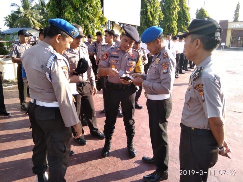 Propam Polres Matra Gelar Gaktibplin Personil