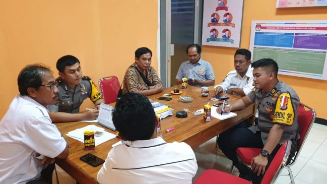 Jelang Kampanye Terbuka, KPU – Kepolisian Gelar Rapat Koordinasi