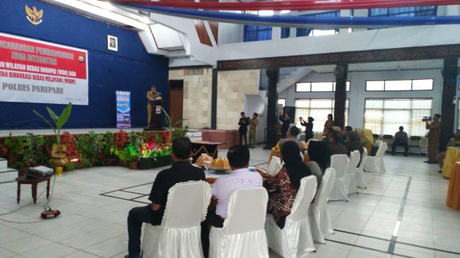 Menuju WBK dan WBBM, Parepare Canangkan Zona Integritas