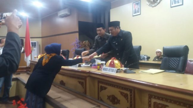 DPRD Parepare Sidang Paripurna Hasil Reses 2019