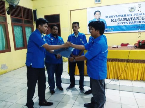 Muhammad Ishak Terpilih Pimpin DPK KNPI Kecamatan Ujung