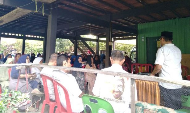 Membludak, Sosialisasi Yasser Latief Dipadati Ratusan Warga di Jalan Kijang