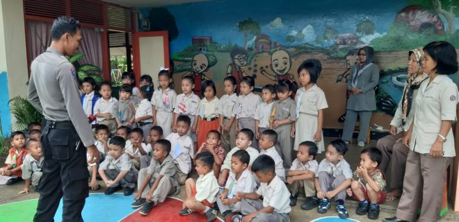 Bripka Muh Taufik : Polisi Punya Peran Perkembangan Anak Usia Dini