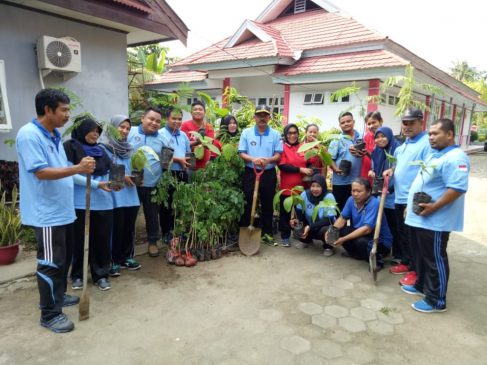 Sambut Hari Bhakti Kemasyarakatan, Lapas Hijaukan Area Lapas
