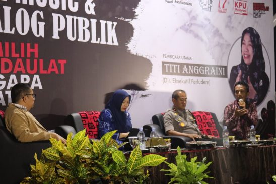 Dialog Publik Pasangkayu, Hadirkan Direktur Perludem