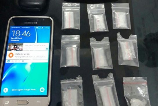 Bawa 15 Sachet Shabu, 5 Warga Sidrap Terancam 4 Tahun Penjara