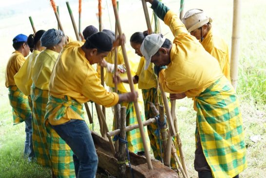 Panen Perdana, Masyarakat Bacukiki Gelar ‘Mappadendang’