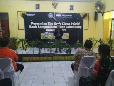 Ini Bukti Kelurahan Labukkang Terbaik di Sulselbar Inovasi Bank Sampahnya