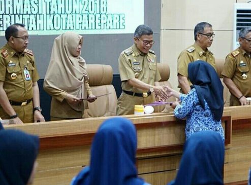 197 CPNS di Parepare Terima SK Hasil Seleksi