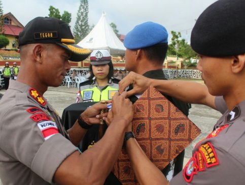 Polres Nunukan Gelar Upacara Operasi Keselamatan 2019