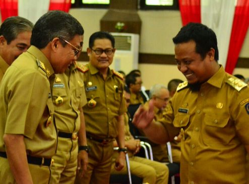 Taufan Hadiri Rapat Monev Tingkat Provinsi Sulsel