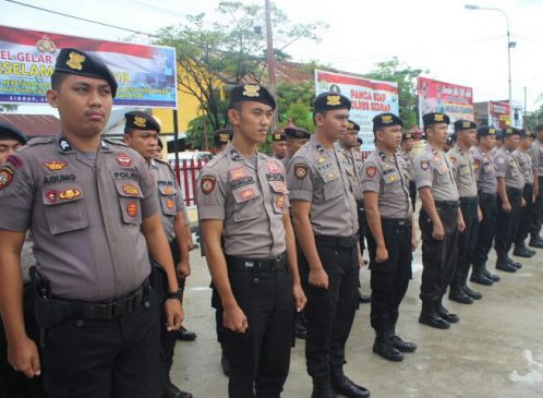 Sambut May Day, Polres Sidrap Siaga