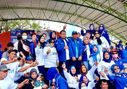 Rahmat Serukan Menangkan Caleg Demokrat Parepare di 3 Dapil