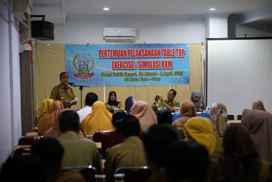 Buka Table Top Excercise, Wawali Pesan Cegah Resiko Penyakit Sejak Dini