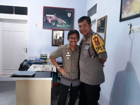 Polsek Minasatene Pantau Kesiapan Distribusi Logistik KPU ke TPS