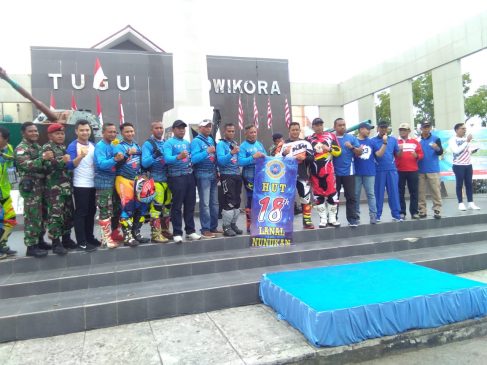 Peringati HUT Lanal Nunukan ke-18, Digelar One Day Trail Adventure