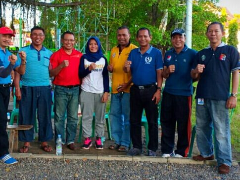 Pengurus Petanque Provinsi Kunjungi Olahraga Petangue Parepare