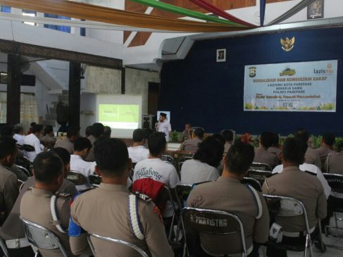 Tingkatkan Perolehan Zakat, Lazismu Gandeng Polres Sosialisasi