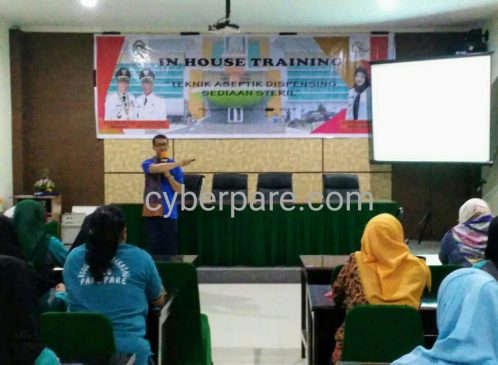 RSUD Parepare Gelar TOR Pelatihan Teknik Aseptik