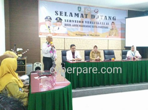 RSUD Parepare Dikunjungi Surveior Verifikasi II dari KARS