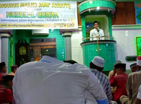 Masjid Jami’ Arrafiq Peringati Nuzulul Qur’an