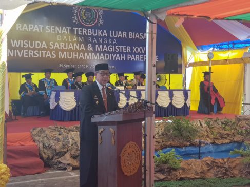 Ini Pesan Pangerang Saat Rapat Senat Terbuka Luar Biasa di Umpar