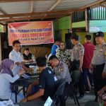 Polres pangkep Gelar pelayanan Kesehatan dan pengobatan Gratis
