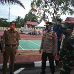 Sekda Nunukan Pimpin Apel Siaga Penyemprotan Serentak Diwilayah Nunukan Penanganan COVID-19