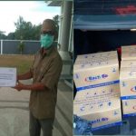 Cegah Covid-19, Pertamina – Medco Bantu Masker dan Hand Sanitizer