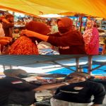 PEKAT IB Bagikan 500 Masker Di Pasar
