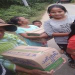 Ormas PEKAT IB Salurkan Bantuan Logistik Di Dua Kecamatan Terdampak Banjir Bandang di Masamba