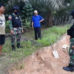 Satgas Pamtas Yonif 623/BWU Temukan Amunisi Mortir di Perbatasan RI-Malaysia