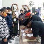 Balon Bupati Dan Wakil Bupati H.M.Nur Mahmud-Muh. Ilyas Serahkan Dukungan Perbaikan Dokumen di KPUD