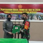 Tutup TMMD ke-108, Bupati Nunukan Terima Hasil Kegiatan TMMD di Kecamatan Tulin Onsoi
