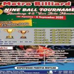 Metro Billard Kota Parepare Bakal Gelar NINE BALL TOURNAMENT